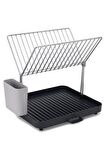 Joseph Joseph 85084 Katlanabilir 2 Katlı Bulaşıklık - Gri
