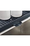 Joseph Joseph 85084 Katlanabilir 2 Katlı Bulaşıklık - Gri