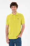 Erkek Regular Fit Polo Yaka Fıstık i Basic Tişört 50284641-VR087