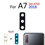 Tkgz Samsung Galaxy A7 A750 2018 Arka Kamera Camı Lens Yapışkanlı
