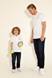 Erkek Çocuk Beyaz Basic Polo Yaka Tişört 50284814-VR013