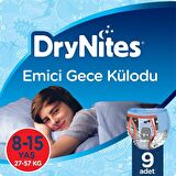 Huggies Drynites Erkek Emici Gece Külodu 8-15 Yaş 9'lu