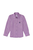 Kız Çocuk Menekşe Uzun Kollu Gömlek 50297414-VR037