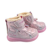 SİA ÇANTA BOOT'S ÇIRTLI & BAĞÇIKLI ORTAPEDİK  & ANATOMİK SAĞLAM KAYMAZ TABANLI UZUN KONÇLU İÇİ KÜRKLÜ NEFES ALAN ÇOCUK SNOW BOOT