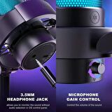 Fifine Ampligame A8 USB Mikrofon - Yayıncı - Oyuncu - Rgb Bilgisayar Mikrofonu