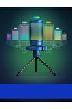 Ampligame A6v Yayıncı Oyuncu Podcast Youtuber Rgb Usb Mikrofon