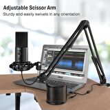 Fifine T683 USB Condenser Mikrofon Kayıt Seti