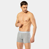 Cacharel Erkek Likralı Boxer 1315/Gri