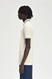 Fred Parry Erkek Ekru Polo Yaka T-shirt