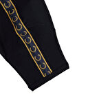 Fred Parry Erkek Siyah Logo Detaylı T-shirt