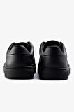 Fred Parry Erkek Siyah Logo Detaylı Sneaker