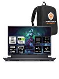 Dell G16 7630 i9 13900HX 32GB 1TB SSD RTX4070/8GB 240Hz 16" QHD+ FDOS G76302401024 & PER4 ÇANTA
