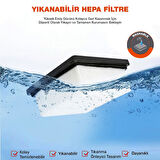 WORX WX60066398 WX031 Şarjlı Süpürge İçin Yedek HEPA Filtre