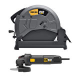 CAT DX5180SET 2400Watt 355mm Profesyonel Profil Kesme + DX3090 720Watt 125mm Profesyonel Avuç Taşlama