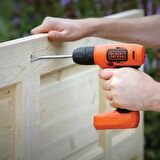 Black&Decker BDCD8 7.2Volt/1.5Ah Li-ion Akülü Vidalama