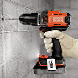 Black&Decker POWERCONNECT Çift Akülü Darbeli Matkap 2x2A BCD383D2XK-QW