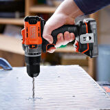 Black&Decker POWERCONNECT Çift Akülü Darbeli Matkap 2x2A BCD383D2XK-QW