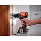 Black&Decker BLD683D1XK-QW 18v Powerconnect™ Akülü Darbeli Matkap (fırçasız, 1x 2,0ah Akü, 1a Şarj Cihazı Ve Kit Kutusu İle)