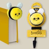 IF Booktails Gözlüklü Pelüş Hayvan Figürlü Kitap Ayracı - Eğlenceli Çocuk ve Doğum Günü Hediyesi - Bee