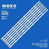 WKSET-5358 35993X4 35994X3 JL.D55071330-078AS 7 ADET LED BAR (7+8LENS)