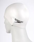 Speedo Plain Flat Silikon Yüzücü Bonesi 8-709910010