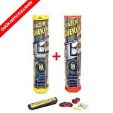 Hazır Sineklik 75x150 cm (pencere) - 80x220 cm (kapı) 2li Paket