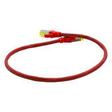 DIGITUS CAT6A S-FTP PATCH CORD 0,50 MT RED (10'LU PAKET)