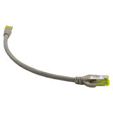 DIGITUS CAT6A S-FTP PATCH CORD 0,25 MT GREY (10'LU PAKET)