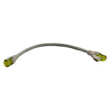 DIGITUS CAT6A S-FTP PATCH CORD 0,25 MT GREY (10'LU PAKET)