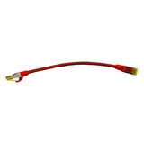 DIGITUS CAT6A S-FTP PATCH CORD 0,25 MT RED (10'LU PAKET)