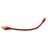 DIGITUS CAT6A S-FTP PATCH CORD 0,25 MT RED (10'LU PAKET)