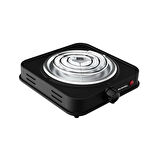 TEK GÖZLÜ   AÇIK REZİSTANS  SİYAH ELEKTRİKLİ OCAK  1000W  LX-7001 (5042)