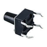 TACT SWİTCH (C-9 BUTON) 6X6X5MM (IC-200) (5042)