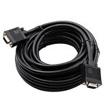 PHILIPS SWV6139B/93 SİYAH 3+6 ERKEK-ERKEK 15 PİN 10 METRE VGA KABLO (5042)
