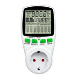 DİJİTAL WATTMETRE ENERJİ SARFİYAT ÖLÇER TÜKETİM ÖLÇER 220 VOLT 16 AMPER 3680 WATT PRİZ (5042)