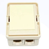 RJ11 ÇİFTLİ TELEFON DAĞITIM KUTUSU (5042)