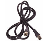 TV VİDEO ARA KABLO STANDART 1.5MT  (60 OHM ERKEK - DİŞİ KABLO) (5042)