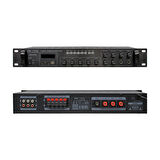 MAGICVOICE MV-540 100 WATT USB/SD/UK BLUETOOTH 2 MİK MUTE GİRİŞLİ 5 BÖLGELİ AÇIP KAPAMA HAT TRAFOLU ANFİ (5042)