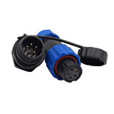 SD13 TİPİ SU GEÇİRMEZ 5 PİN KONNEKTÖR (5042)
