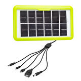6 VOLT - 0.58 AMPER - 3.5 WATT SOLAR PANEL (5042)