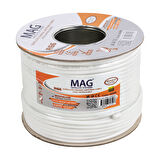 MAG RG6/U4 SAT1 BAKIR ANTEN KABLOSU (100 METRE) (5042)