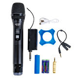 MAGICVOICE MV-21760 UHF EKRANLI KABLOSUZ EL TELSİZ MİKROFON (5042)