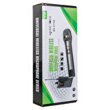 MAGICVOICE MV-21760 UHF EKRANLI KABLOSUZ EL TELSİZ MİKROFON (5042)