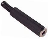 6.3 MM STEREO DİŞİ UZATMA PLASTİK JACK (5042)