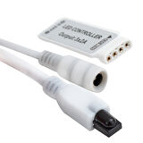 MİNİ 24 TUŞLU 5 VOLT - 12 VOLT - 24 VOLT - 3.2 AMPER KUMANDALI RGB LED KONTROL CİHAZI (5042)