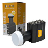 TSMART 0.8DB ULTRA HD 4K UNIVERSAL OCTO SEKİZ ÇIKIŞLI LNB (5042)