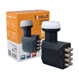 TSMART 0.8DB ULTRA HD 4K UNIVERSAL OCTO SEKİZ ÇIKIŞLI LNB (5042)
