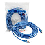 2.0 ŞEFFAF 10 METRE USB YAZICI KABLOSU (5042)