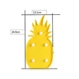 Ananas Şeklinde Ledli Dekoratif Eğlenceli Çocuk Gece Lambası (5042)