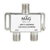 MAG MAG-X21 TV/SAT 5-2500MHZ COMBINER 950-2500MHZ (5042)